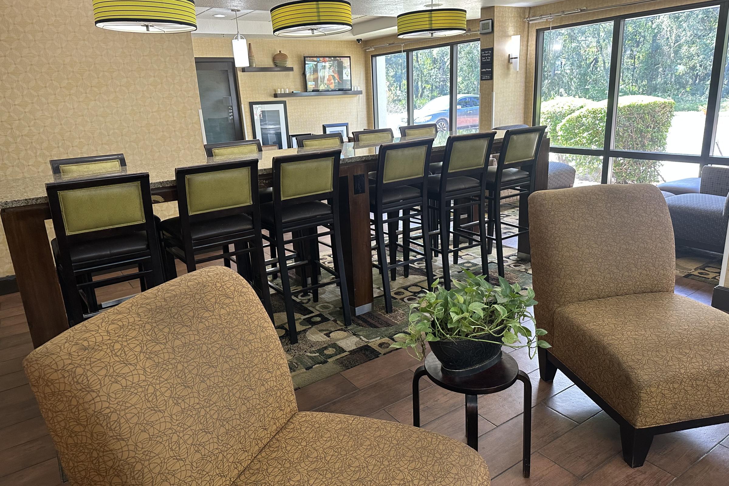 Hotel Lobby Area