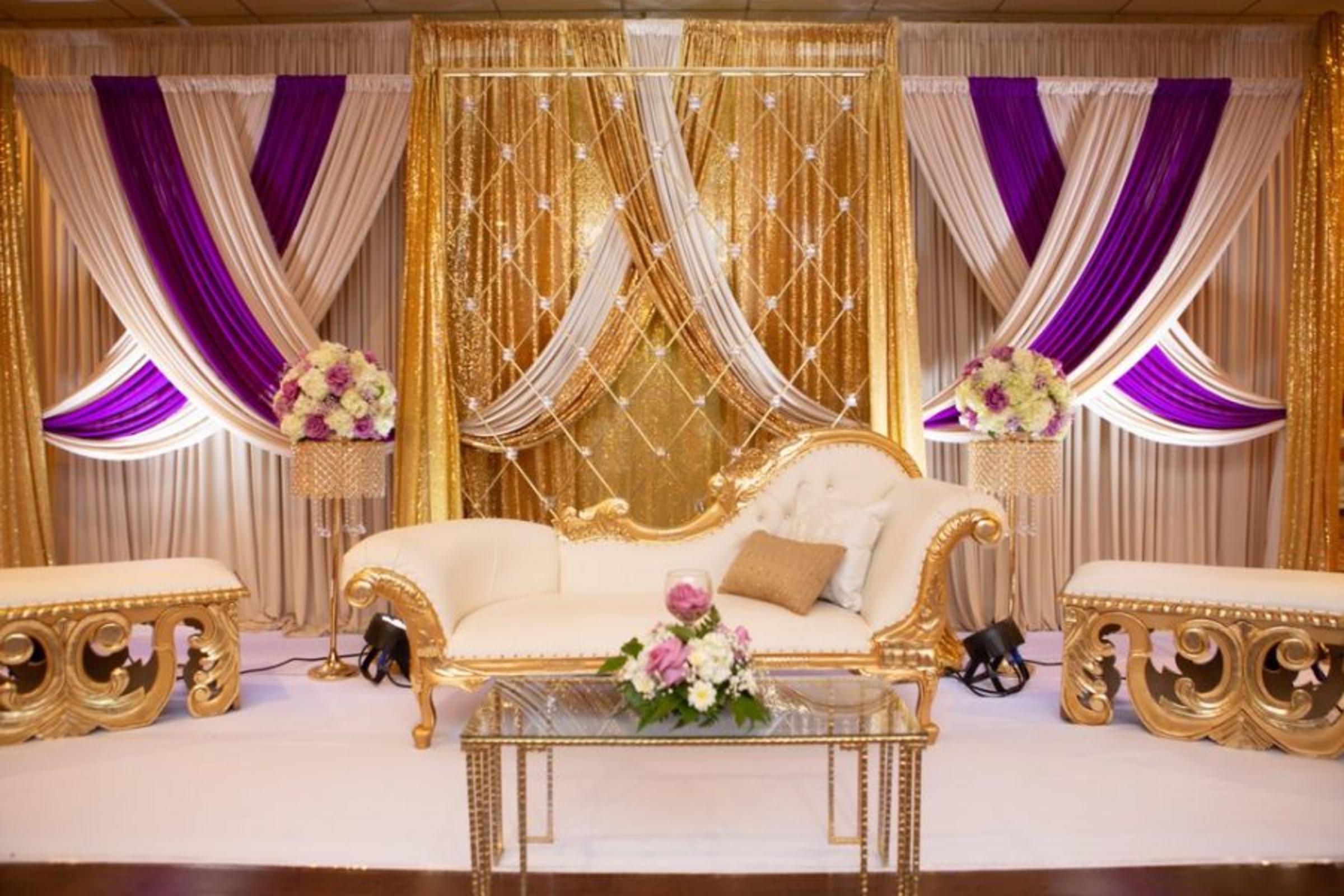 Purple and gold