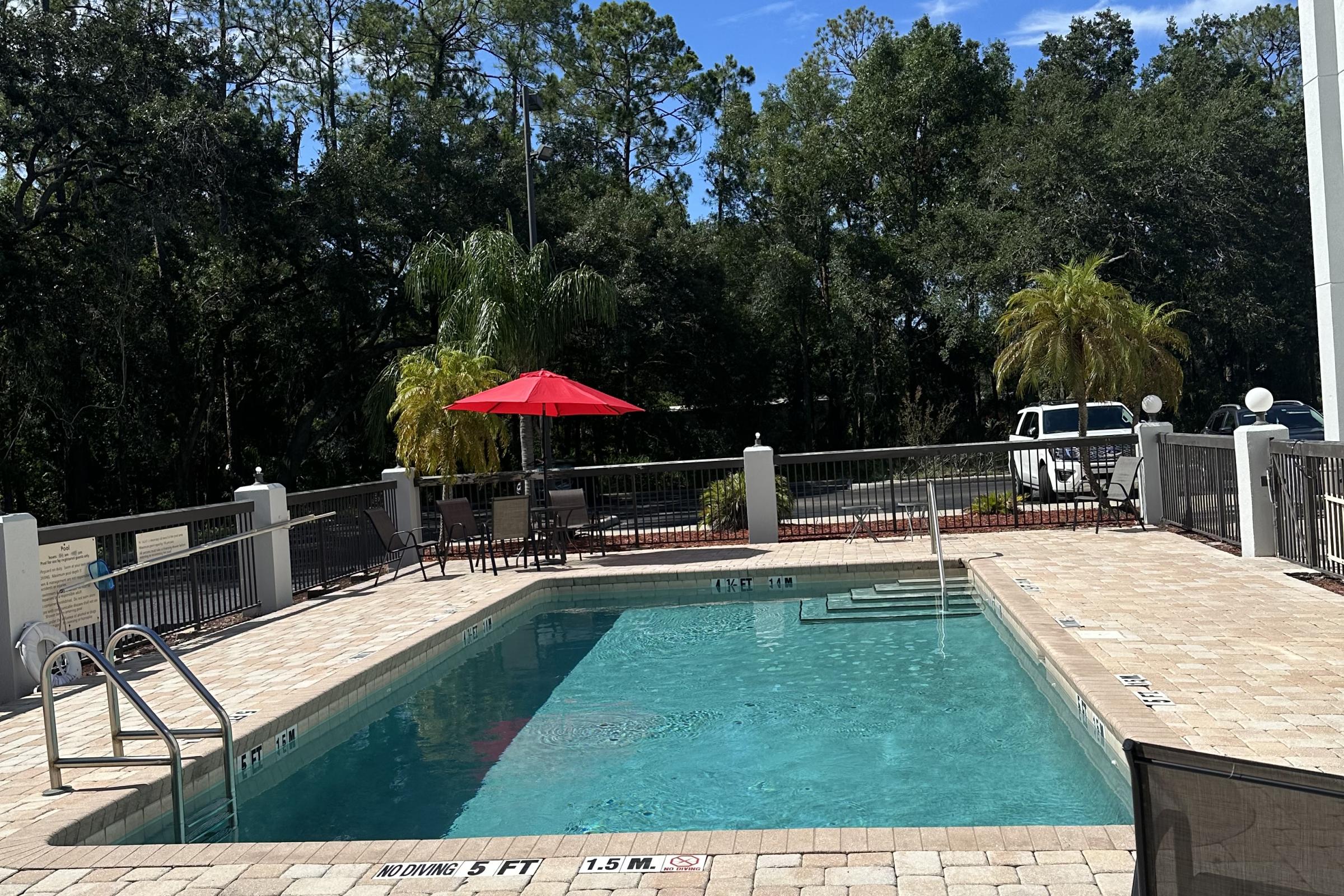 Outdoor Pool Area