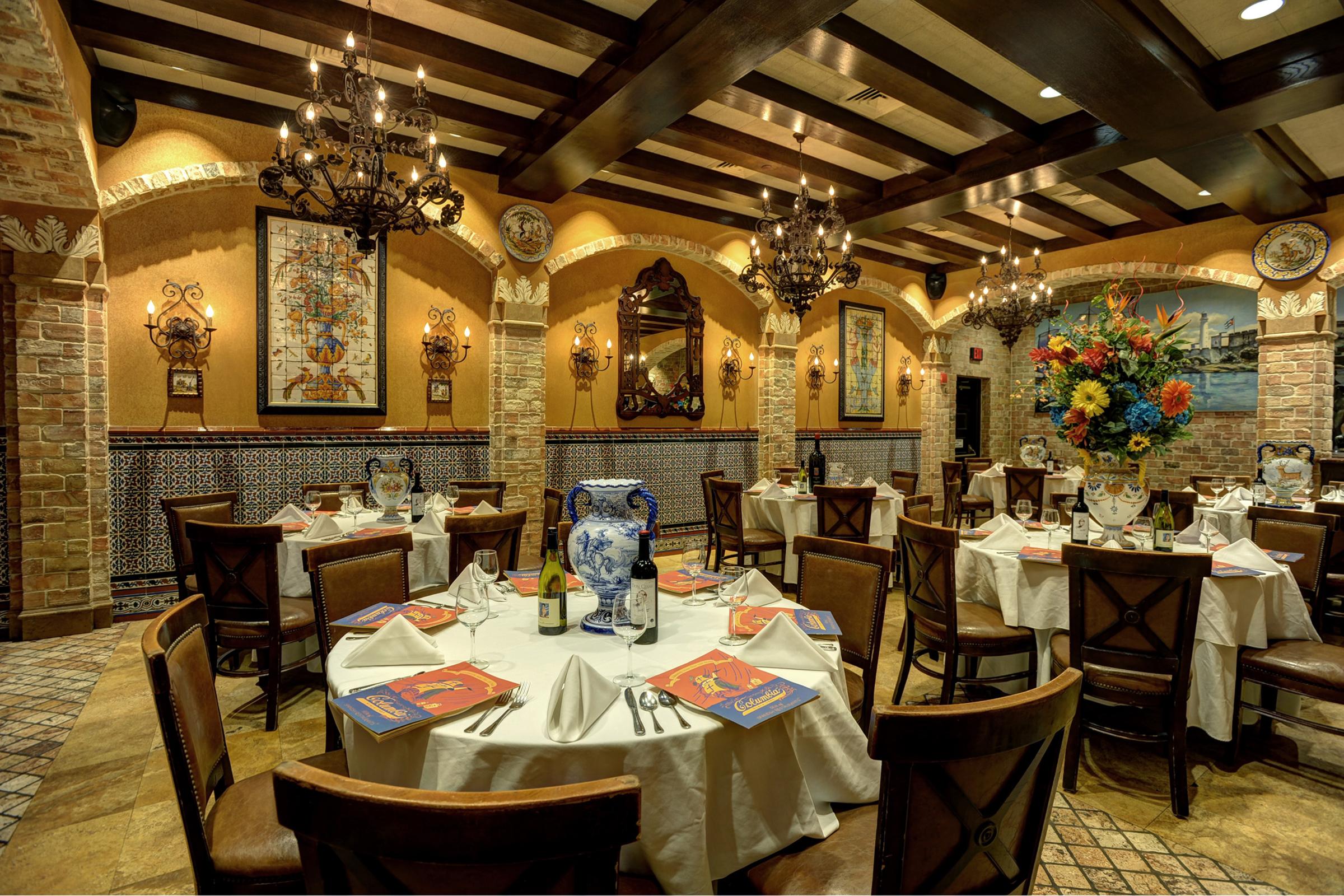 Private dining areas are available for birthdays, banquets and business lunches
