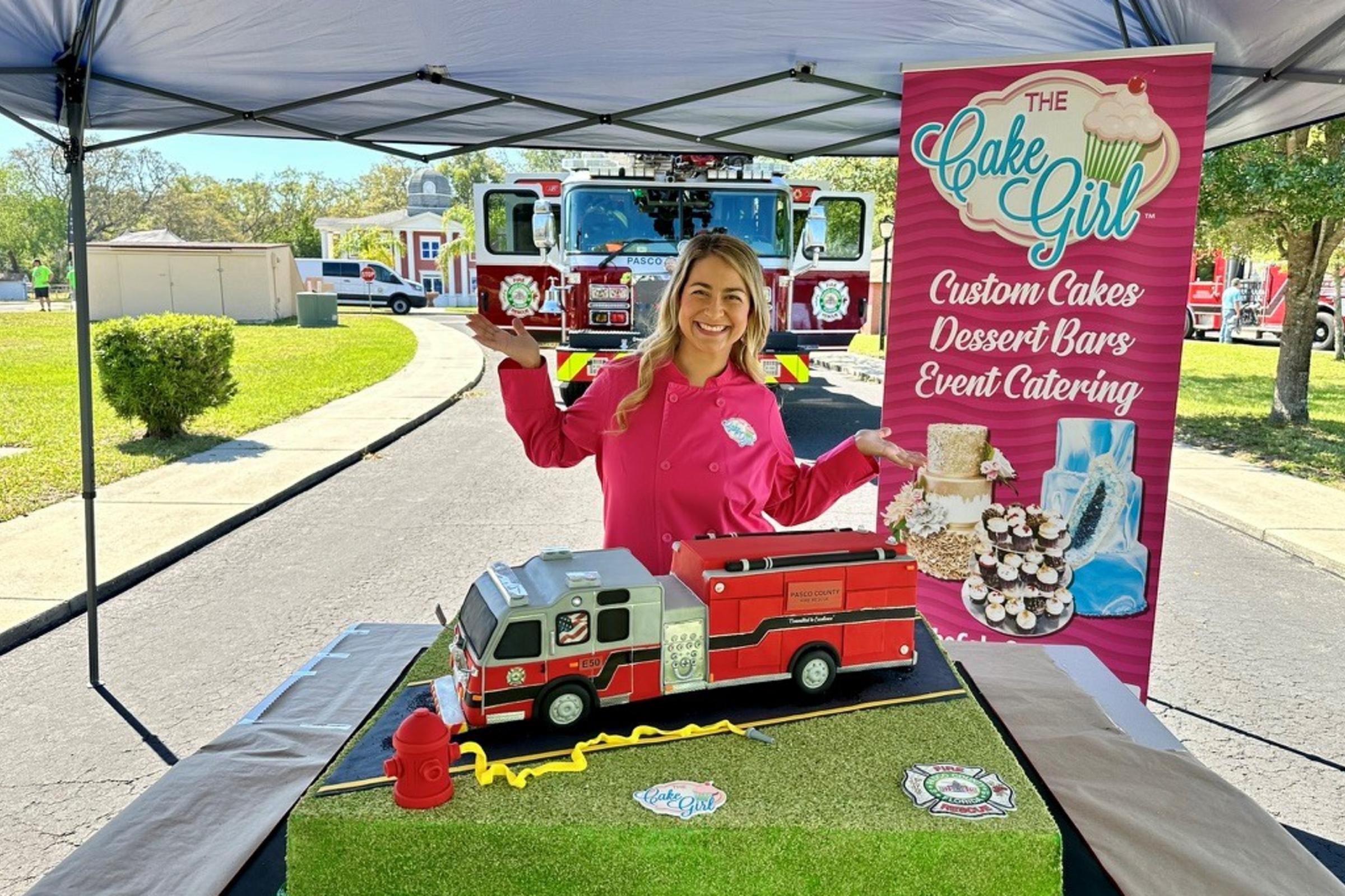 The Cake Girl FireTruck