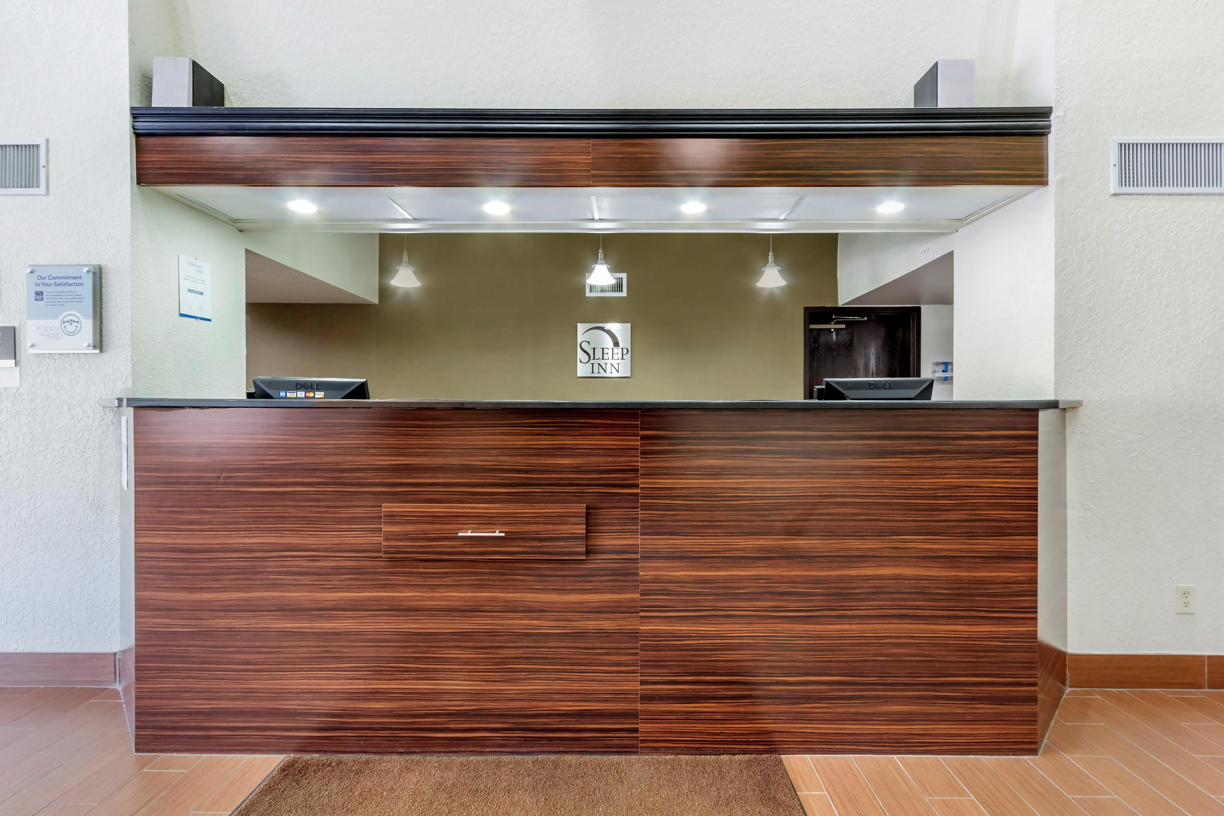 Front desk