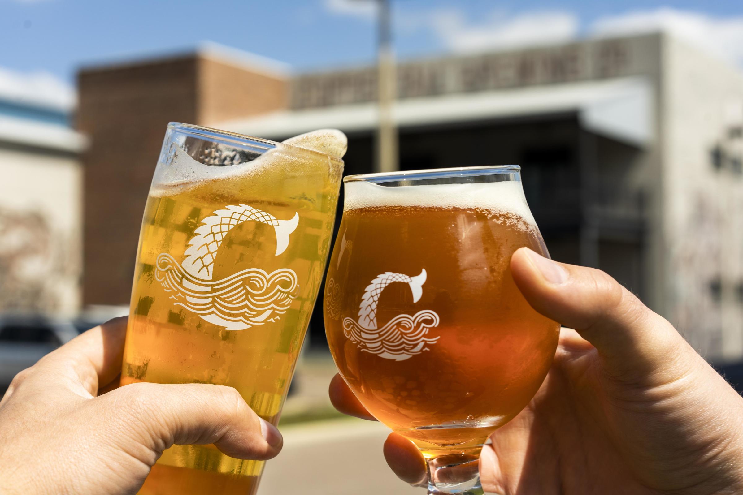 Coppertail Brewing Co. glasses