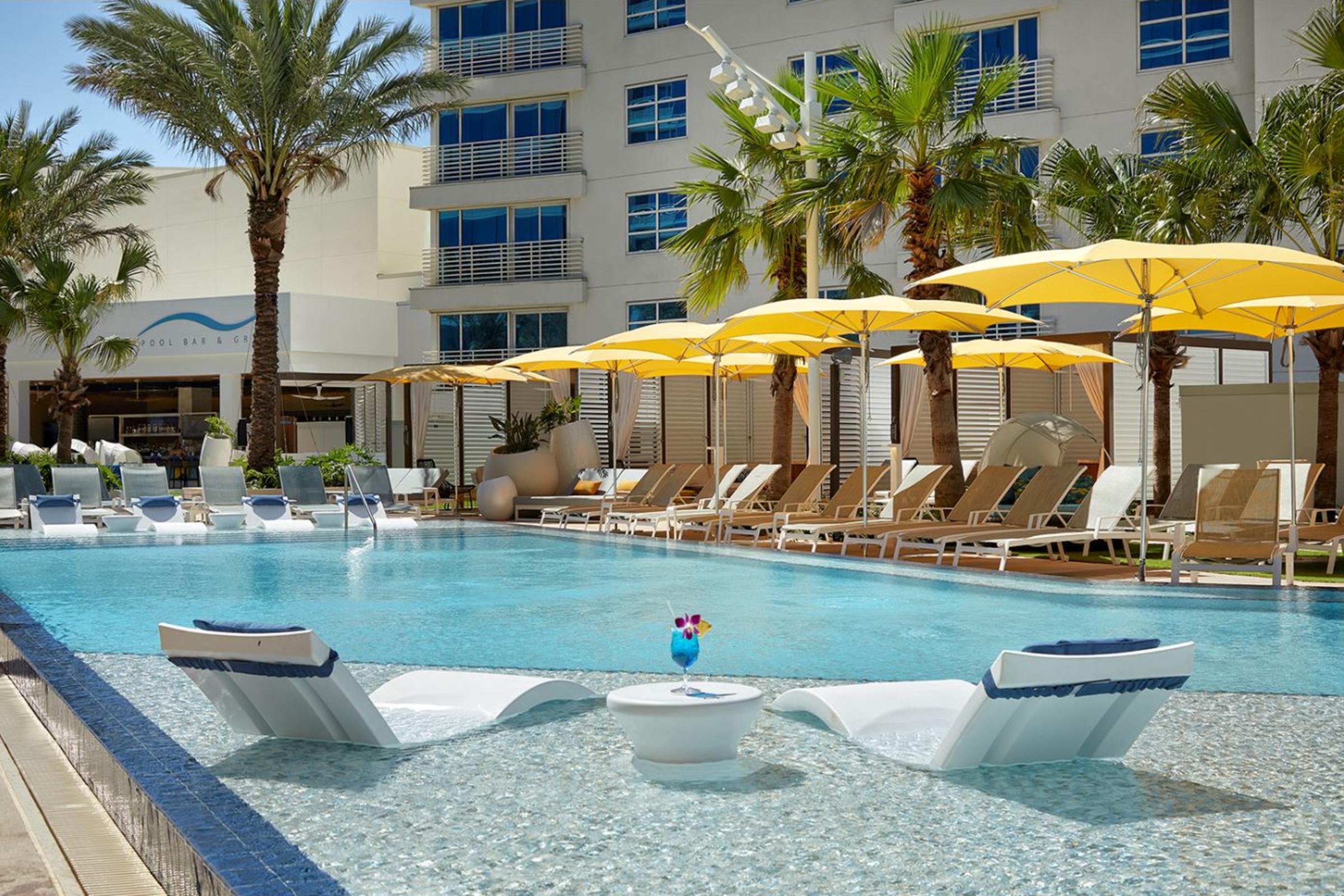 Seminole Hard Rock Tampa Pool Daytime
