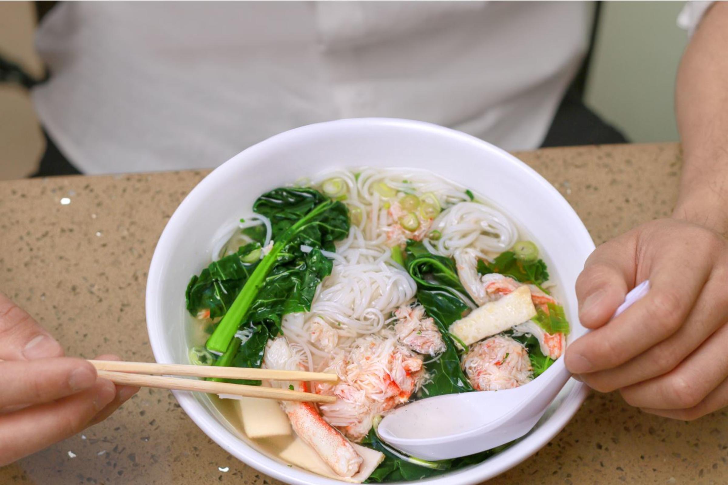 Rock 'N Raw, Seafood Noodle Soup