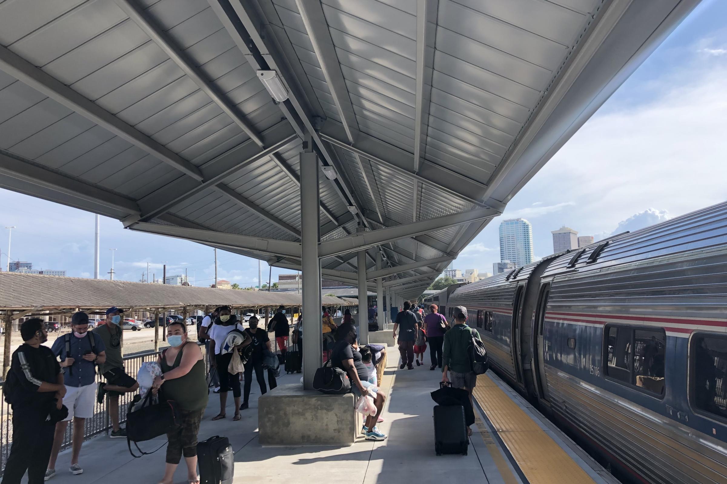 Outside rail