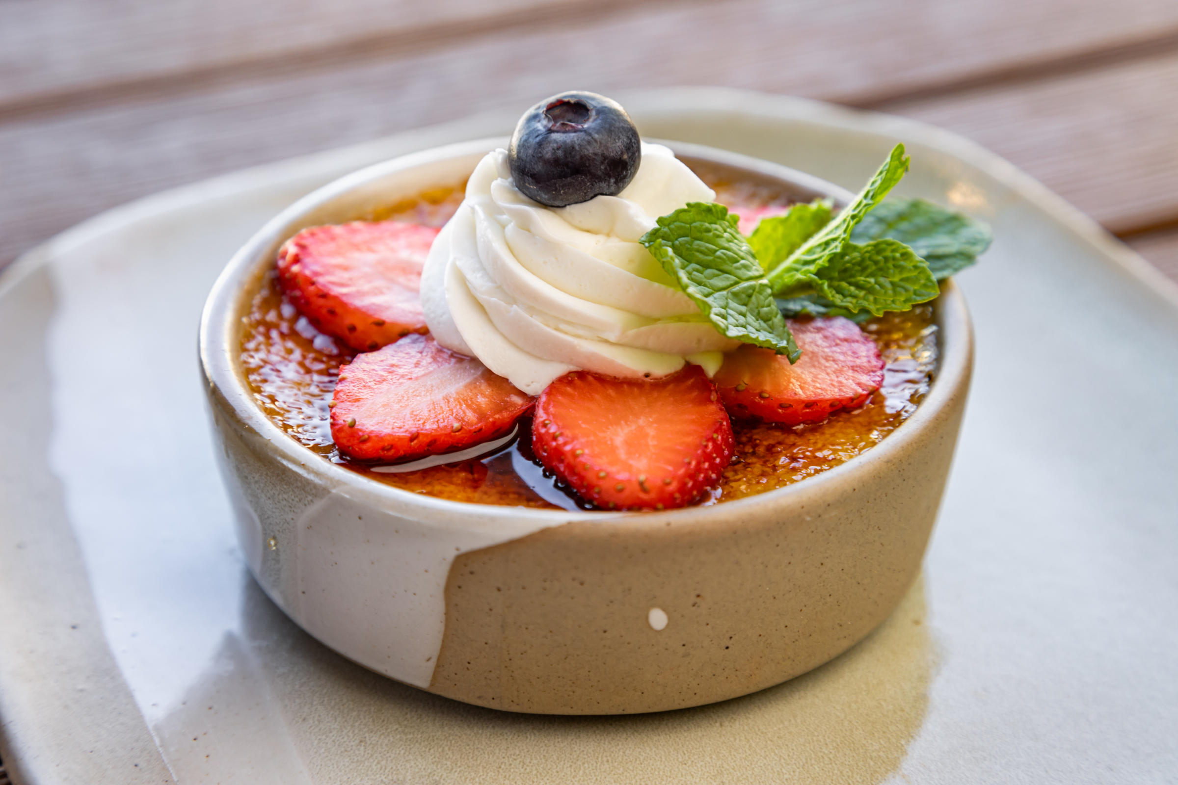 Creme Brulee Dessert