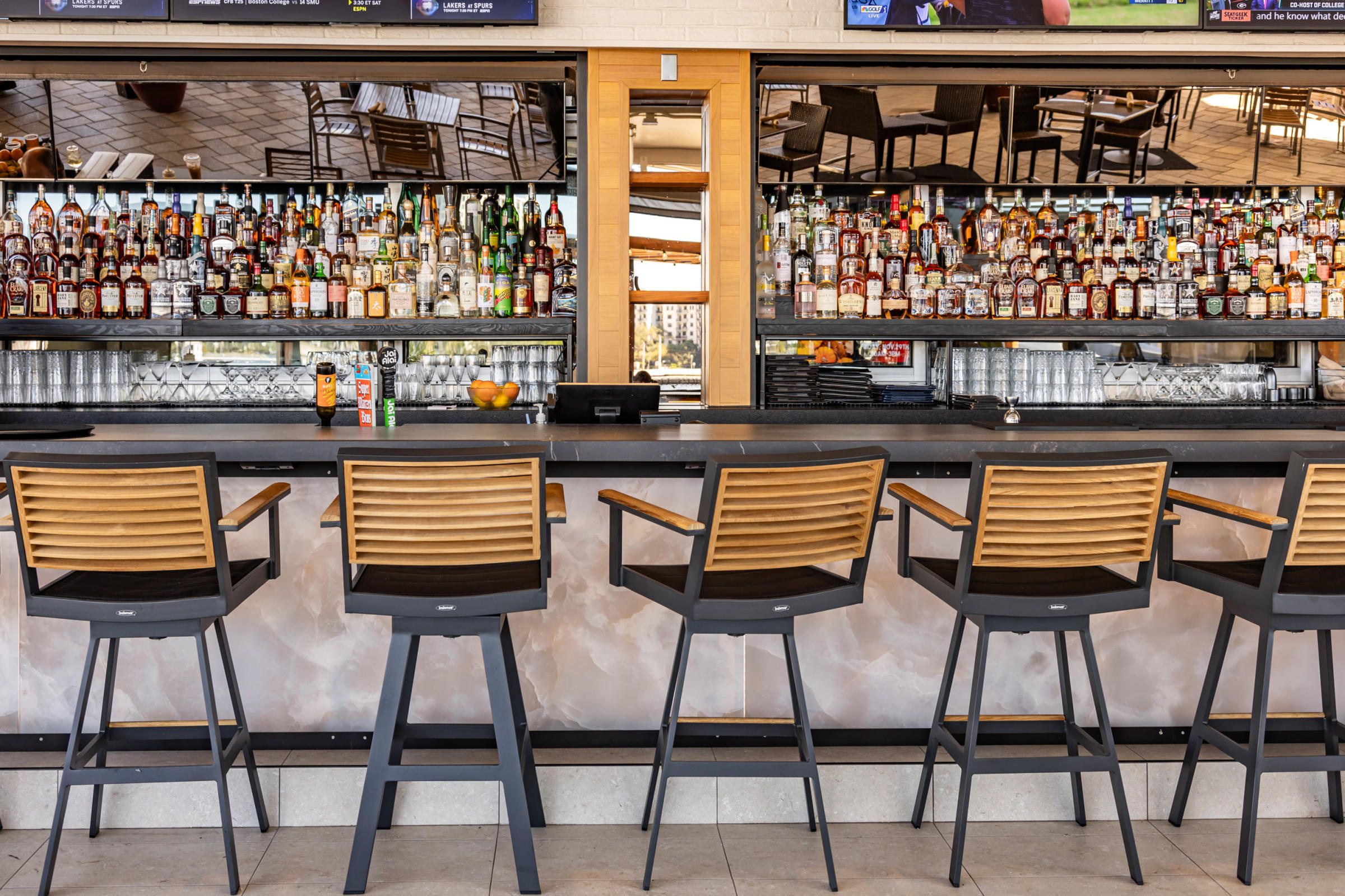 Outside Bar Area