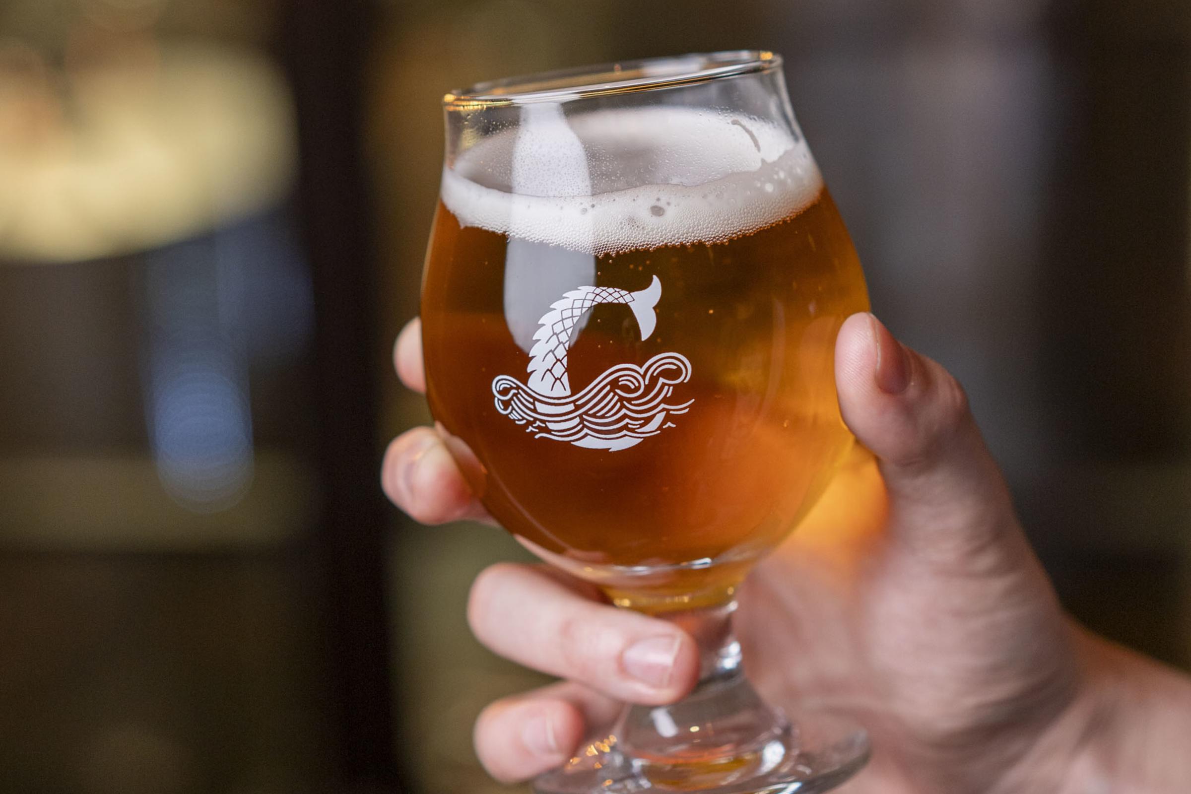 Coppertail Brewing Co. glass