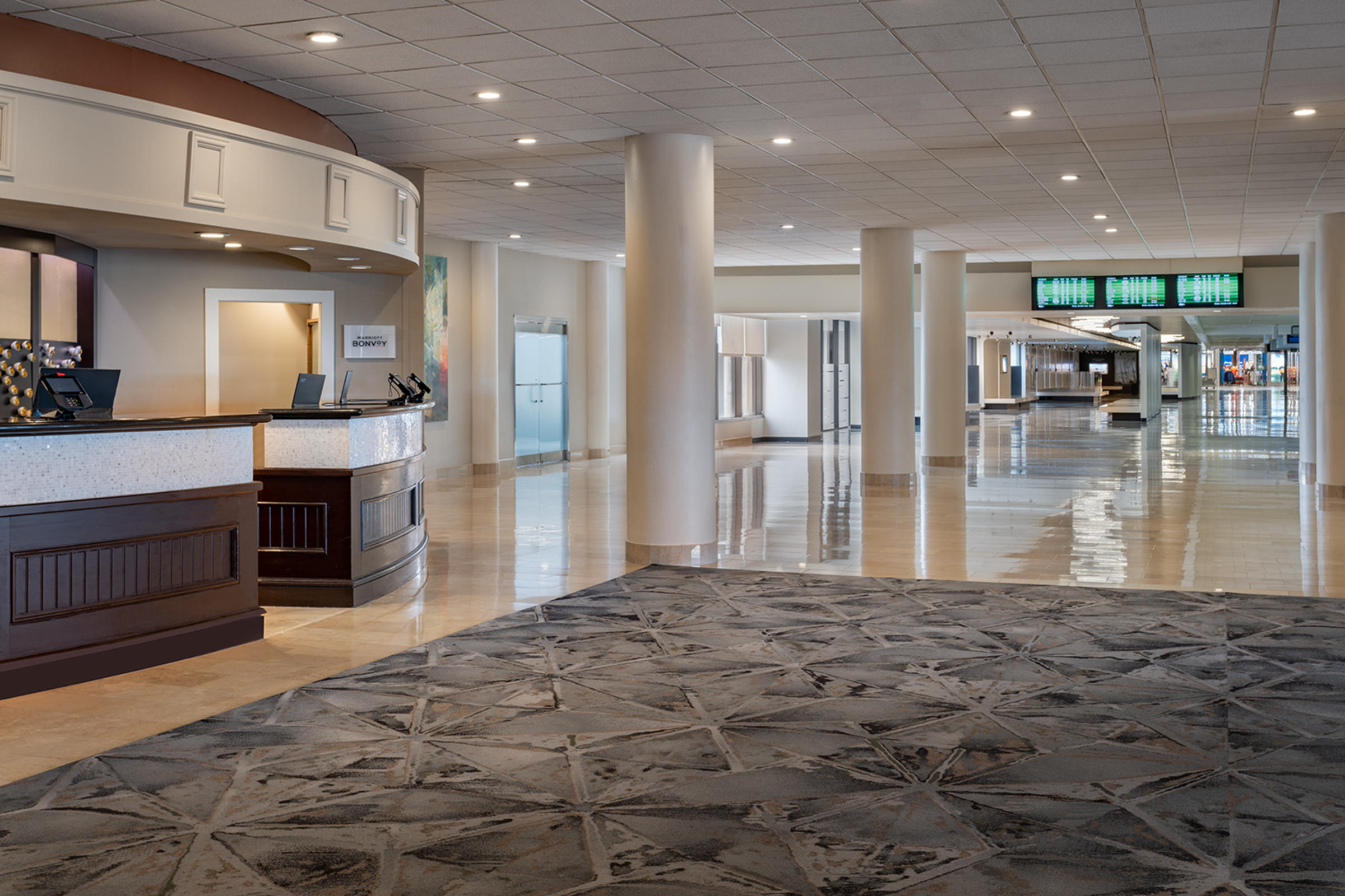 Lobby & Airport Walkway