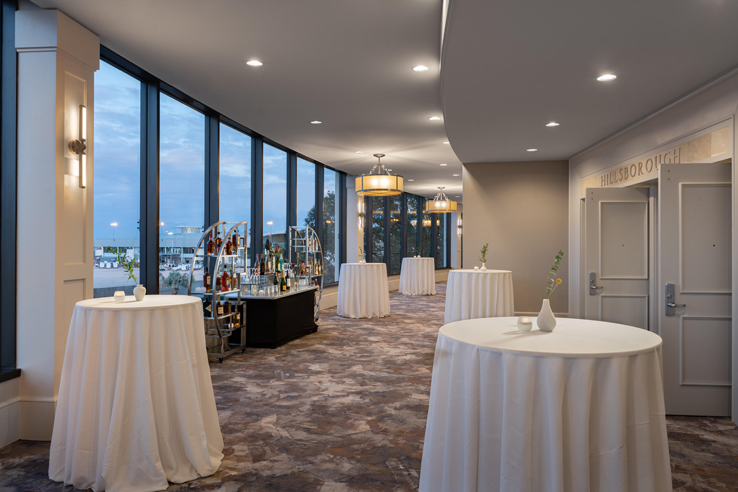 Pre-Function Space - Reception Setup