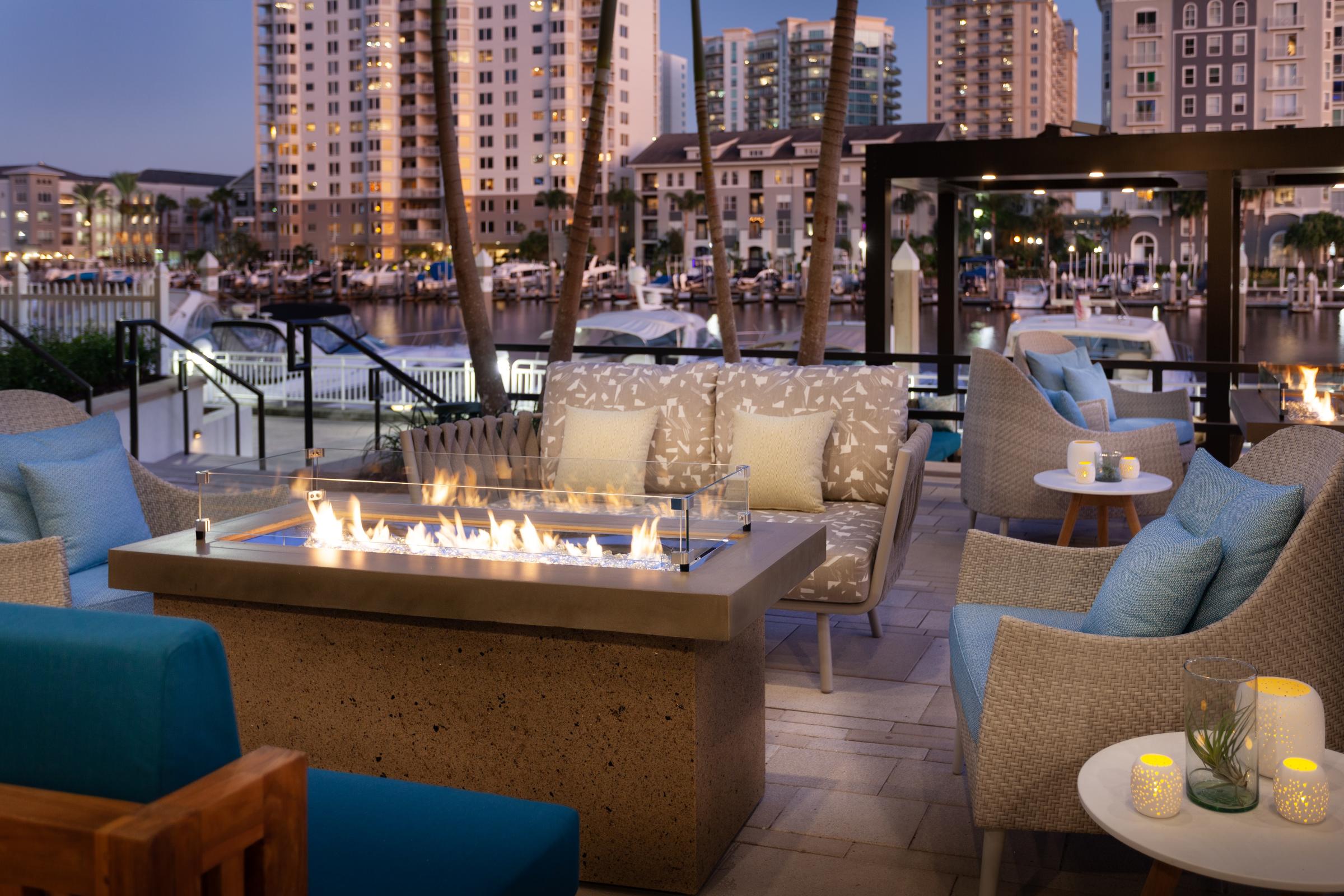 Anchor and Brine Casual Patio Seating