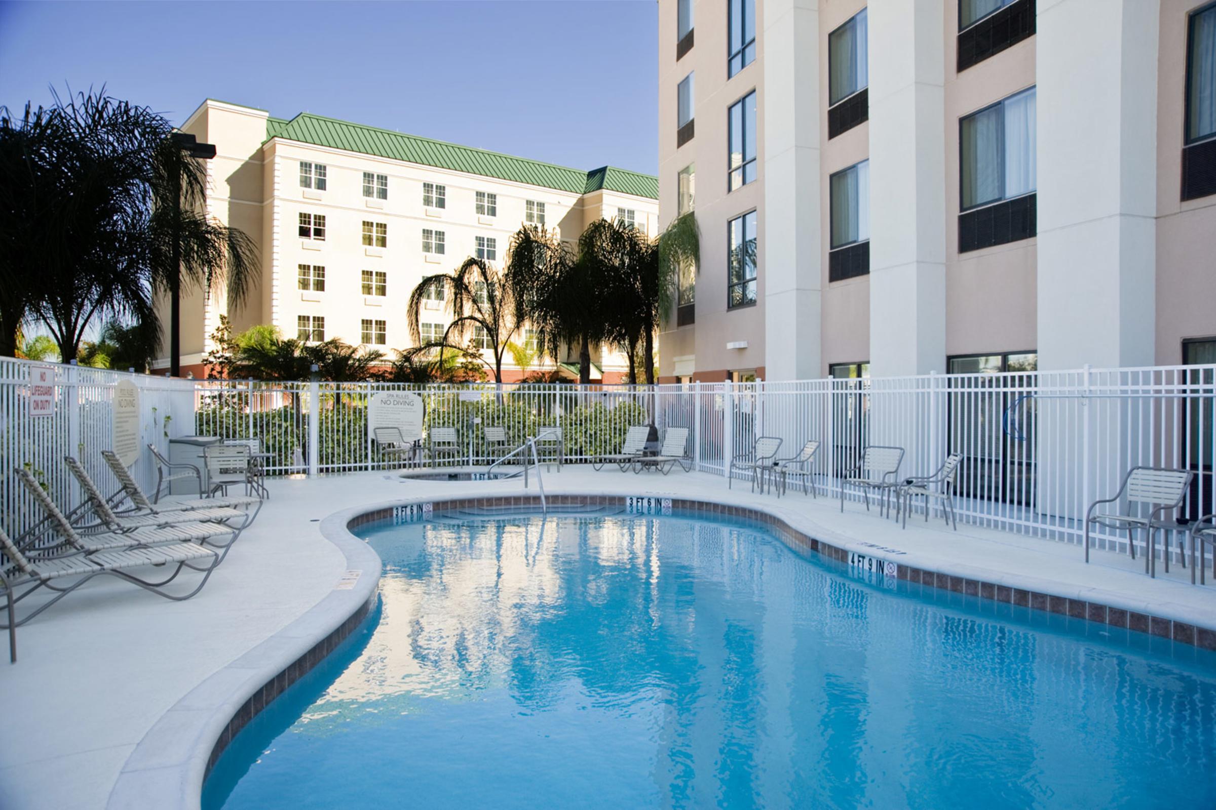 Outdoor Pool and Spa