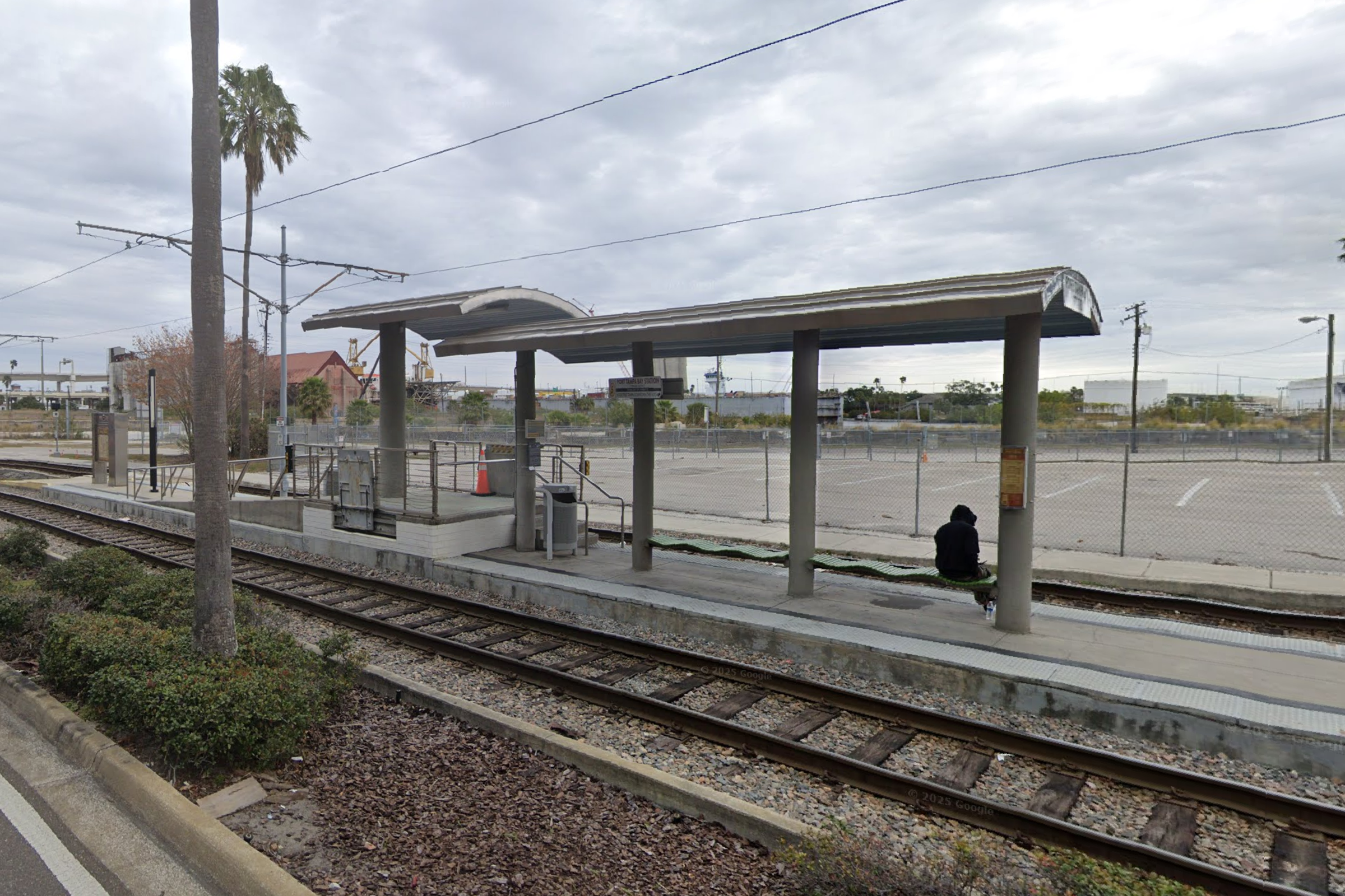Port Tampa Bay Trolley Stop