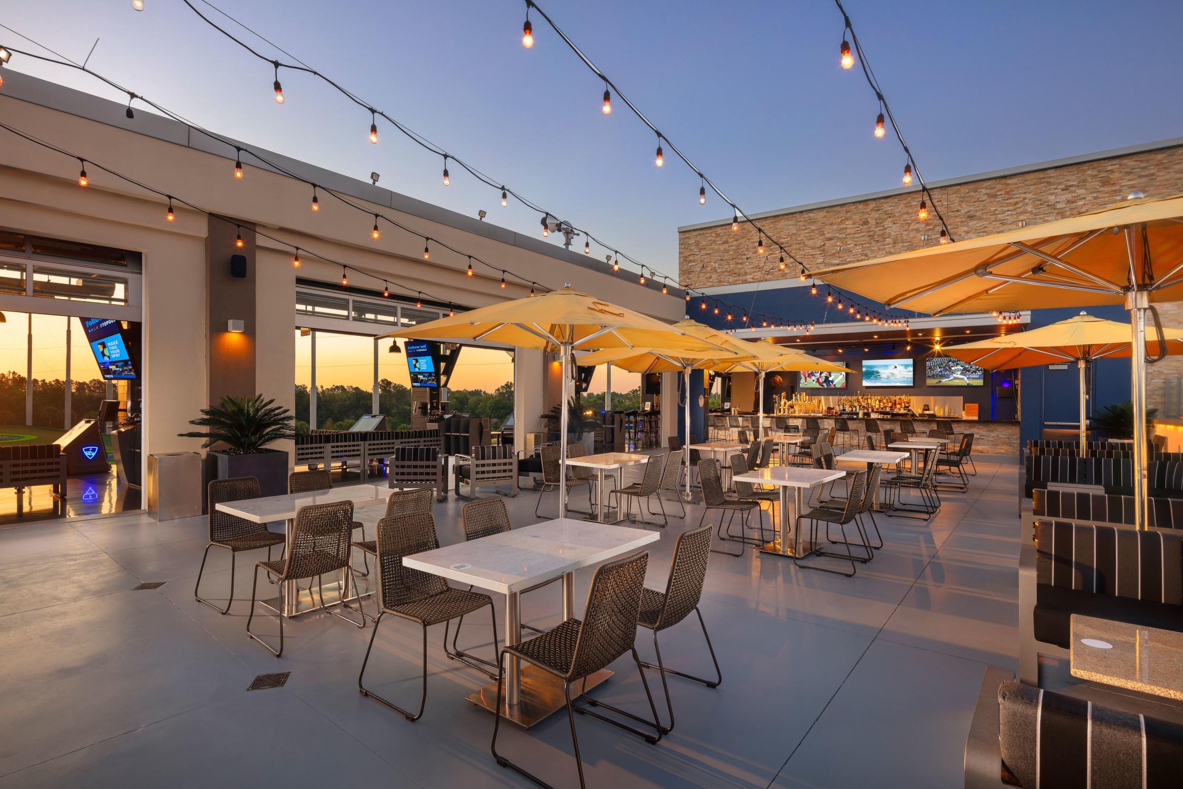 Rooftop Terrace Sunset