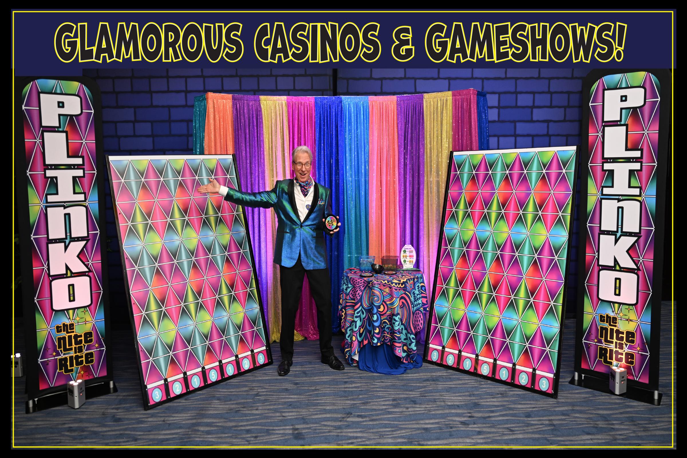 Glamorous casinos and gameshows
