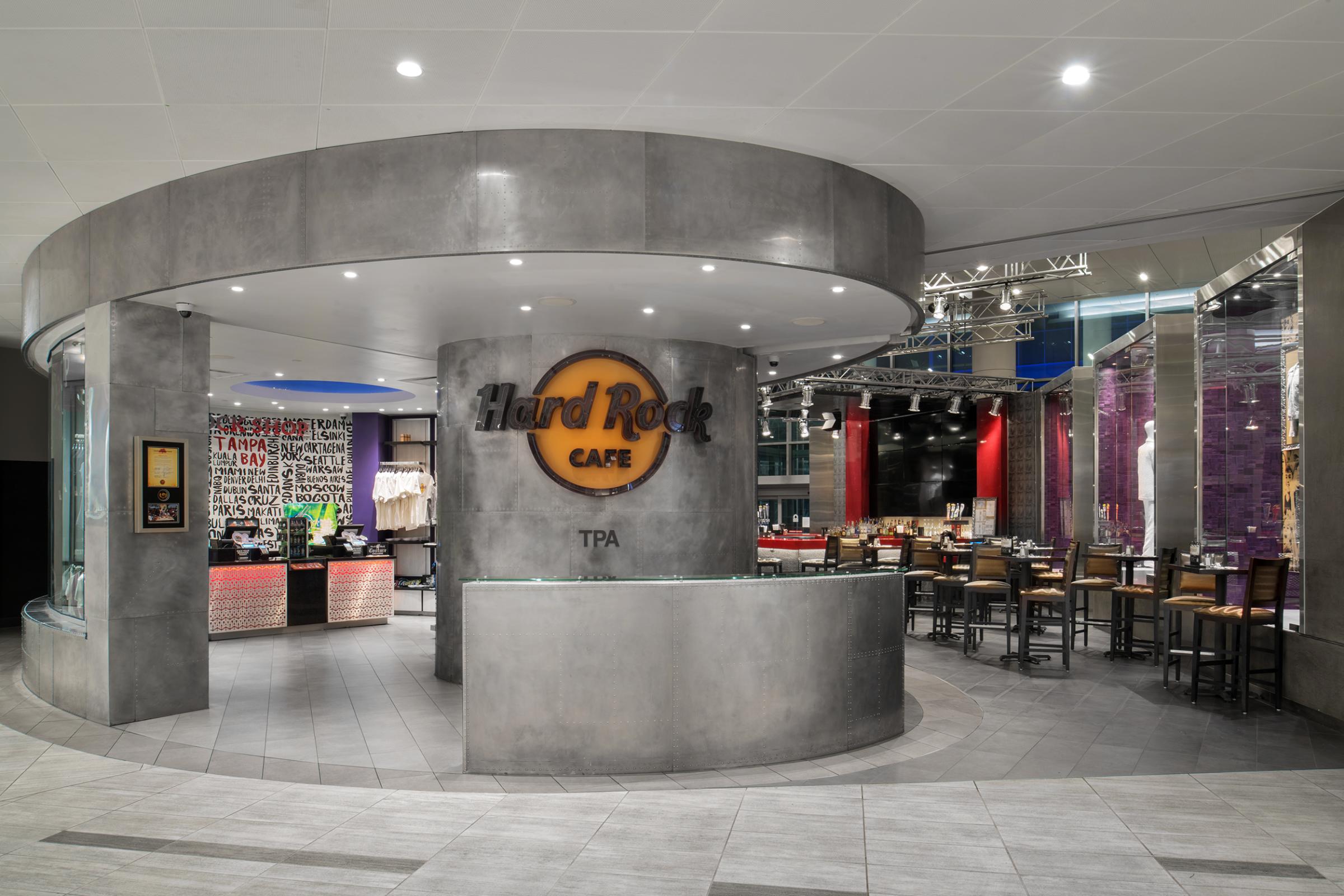 Hard Rock Cafe/Rock Shop Tampa Airport Main Terminal
