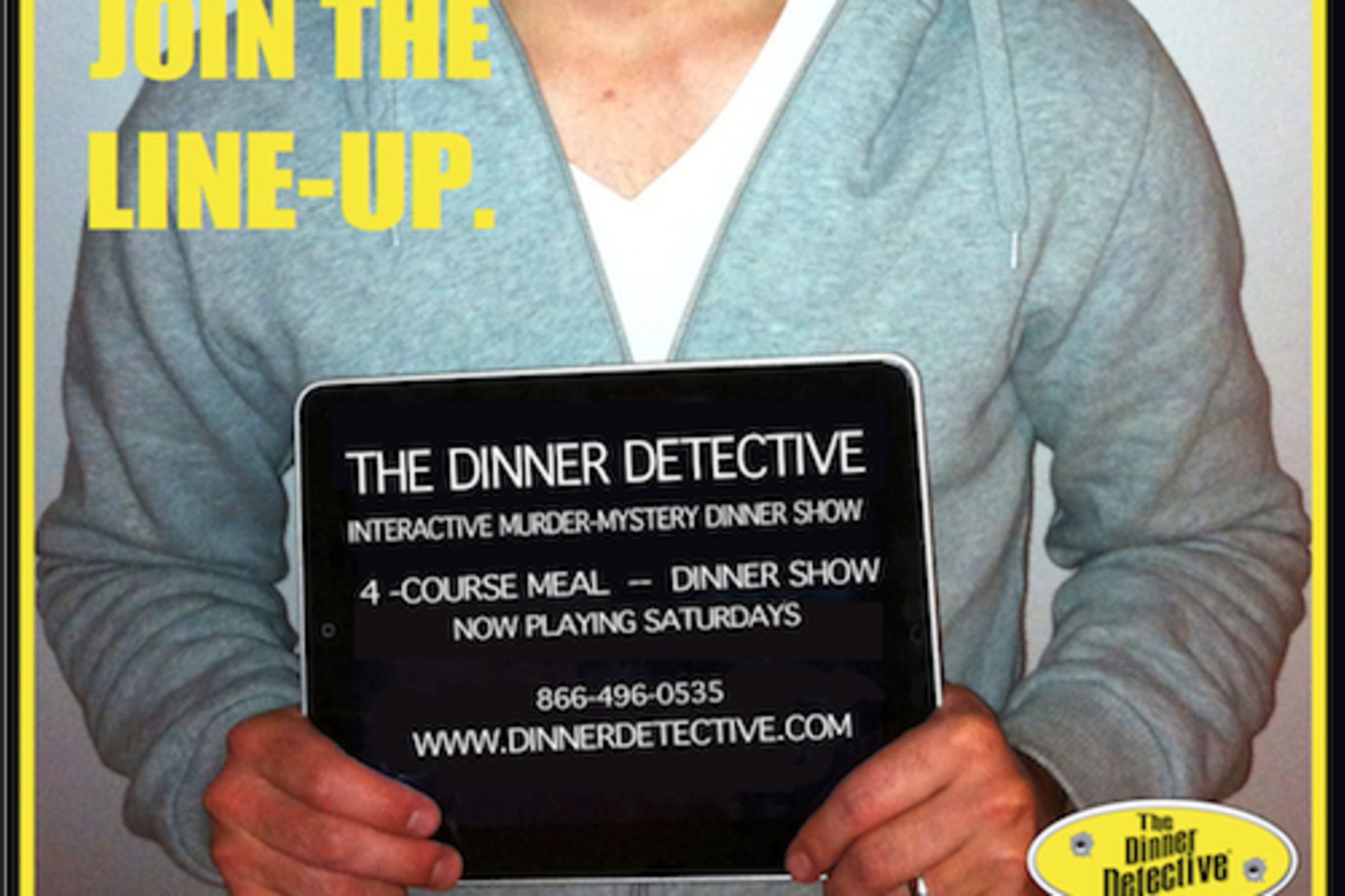 The Dinner Detective Join the Line Up