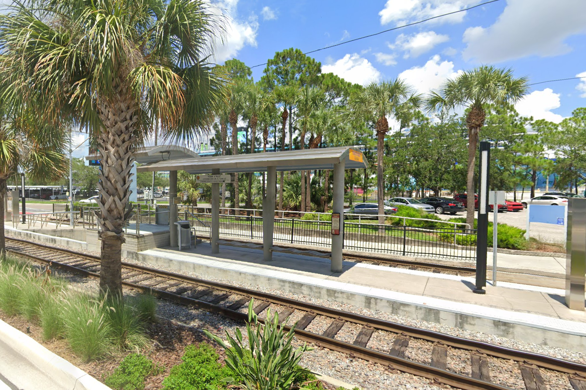 York Street Station Trolley Stop