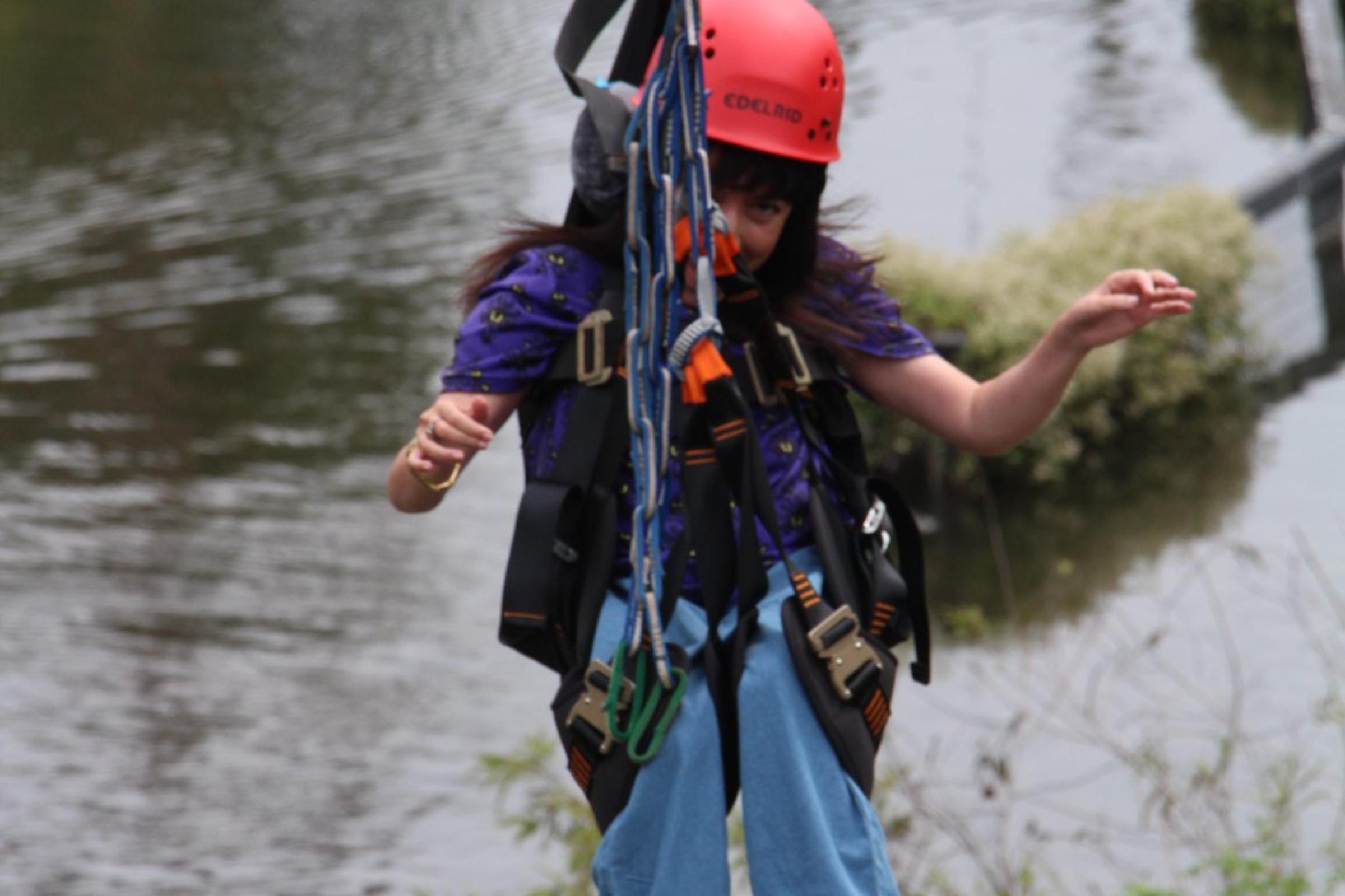 Adaptive Ziplining at Gatorland
