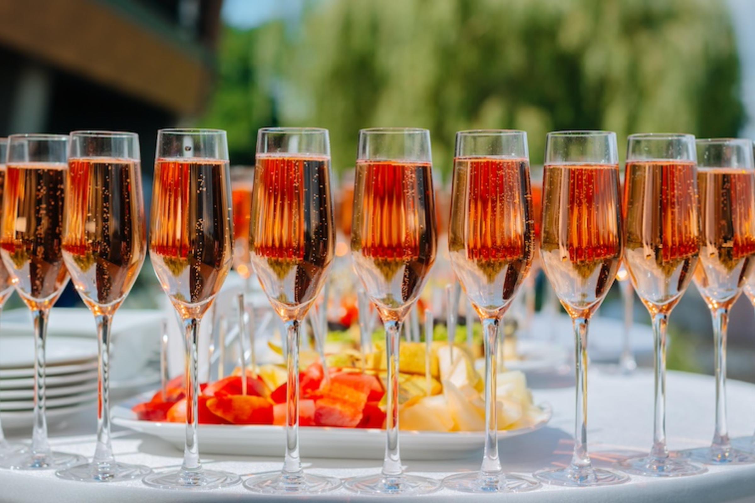 Champagne glasses