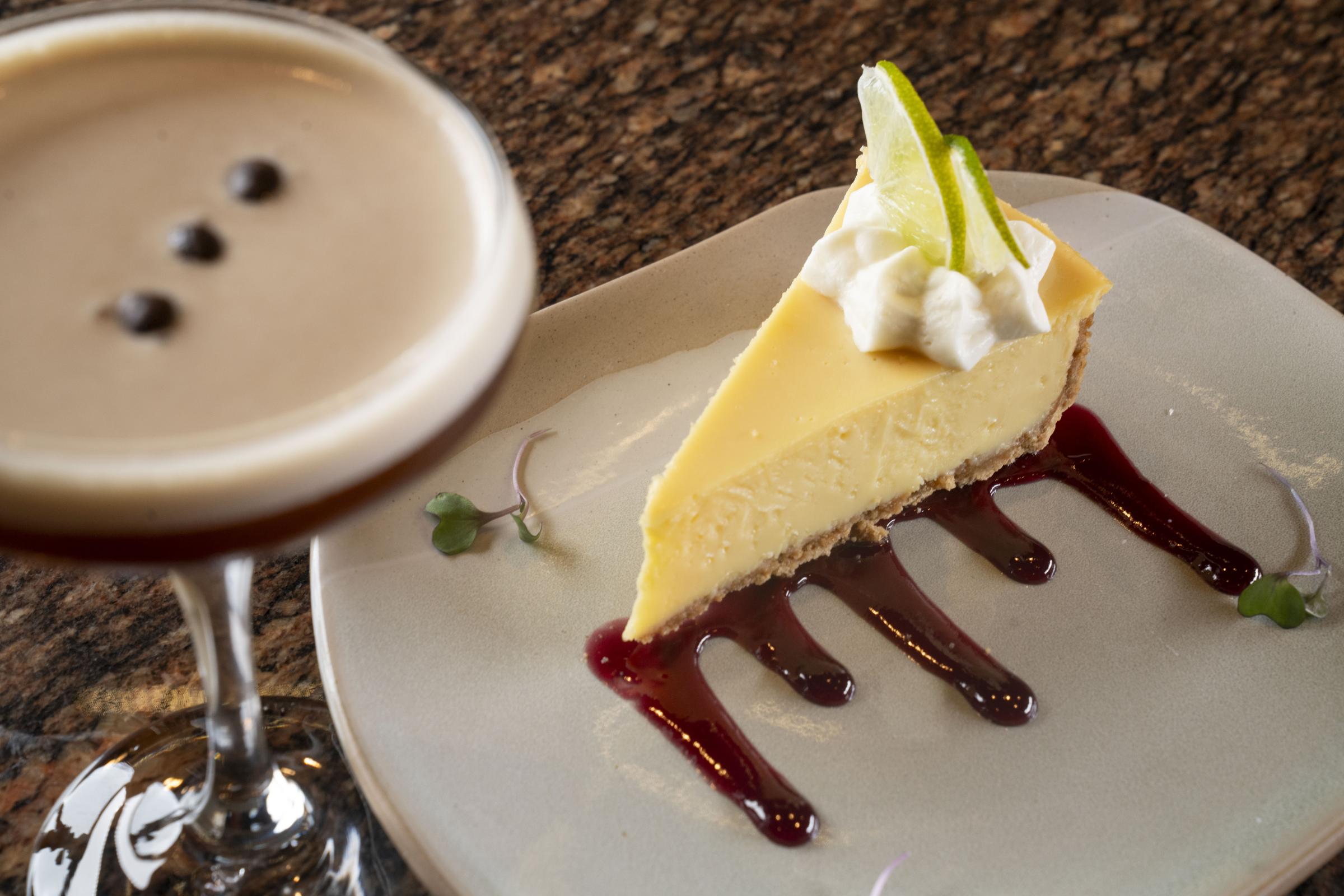 Espresso Martini & Key Lime Pie