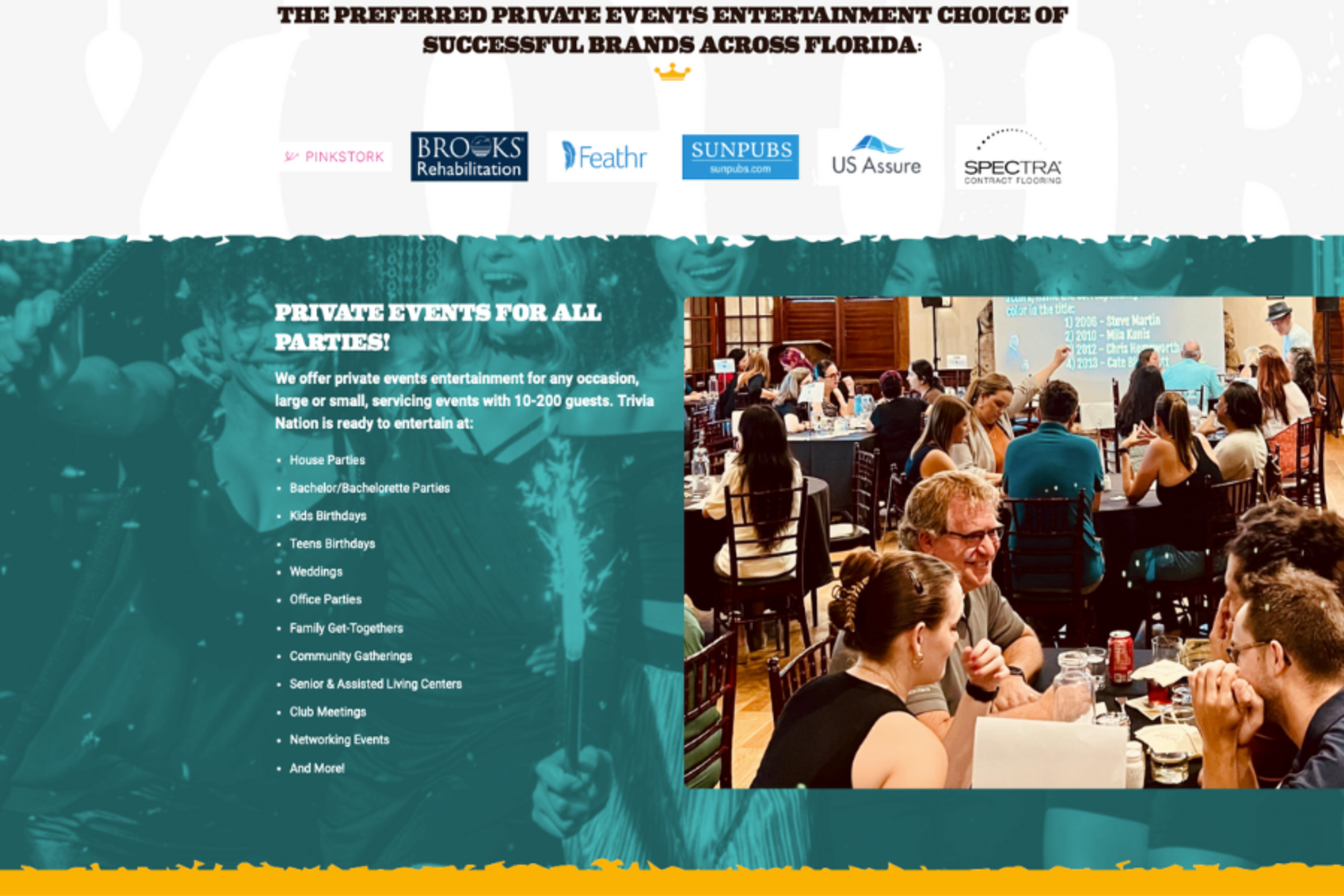 Trivia Nation is Tampa's Premier Private & Corporate Event Provider