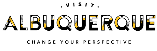 Visit Albuquerque Logo Yellow
