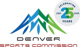 Denver Sports Commission 25th Anniversary Logo