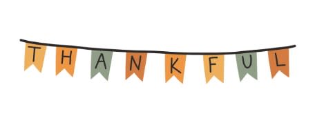 thankful banner