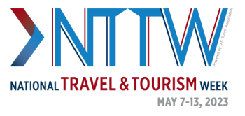 2023 National Travel & Tourism Week Logo