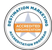 Destination Marketing Accreditation Program logo