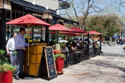 Austins downtown patio