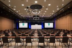 Meeting room set up at Embassy Suites Frisco