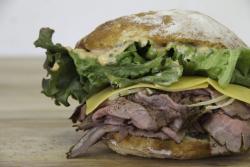 Roast Beef Sandwich at Creswell Bakery