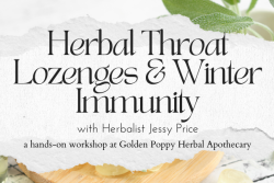 Herbal Throat Lozenges & Winter Immunity