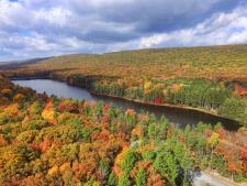 Beautiful Fall Foliage at Weiser State Forest