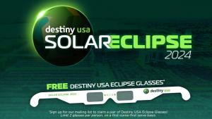 Destiny USA solar eclipse glasses