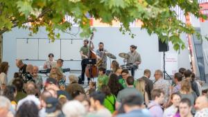 2024 Open World program in the MoMI Courtyard (Thanassi Karageorgiou)