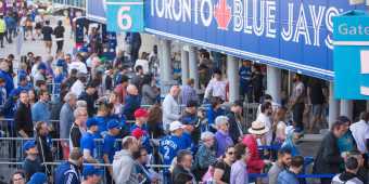 Toronto Blue Jays gate 6 entrance  at Rogers Centre