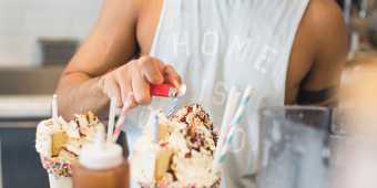 Desserts at Peace Treats on Ossington Avenue