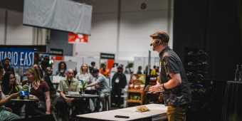 Chef demonstration during the RC Show trade even