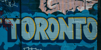 Street art in Toronto's Graffiti Alley
