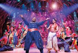 Aladdin, production Still