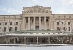 brooklyn museum, winter