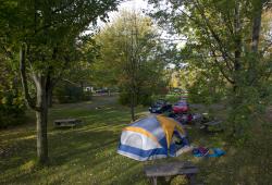 campground at Cayuga Lake State Park