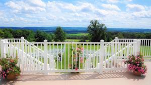 Picture of Whispering Oaks Vineyard Patio with pretty view of valleys