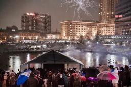 Skyline Waterplace Fireworks