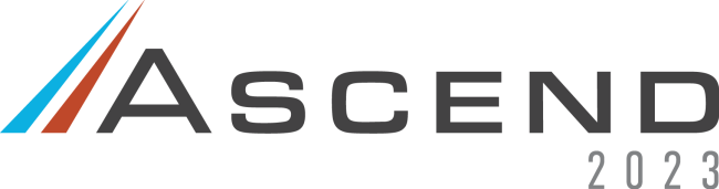 Ascend 2023 logo for delegate website