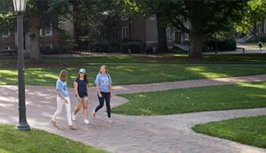 Walking UNC Campus